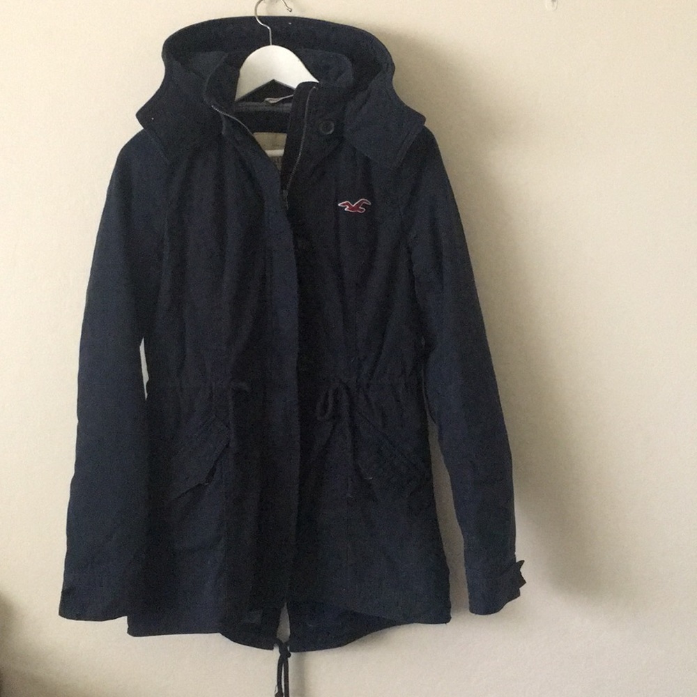 Hollister Navy Blue Coat